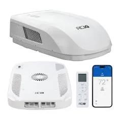15,000 BTU ACiQ RV Non-Ducted Rooftop AC Heat Pump - White - R32 | 115V