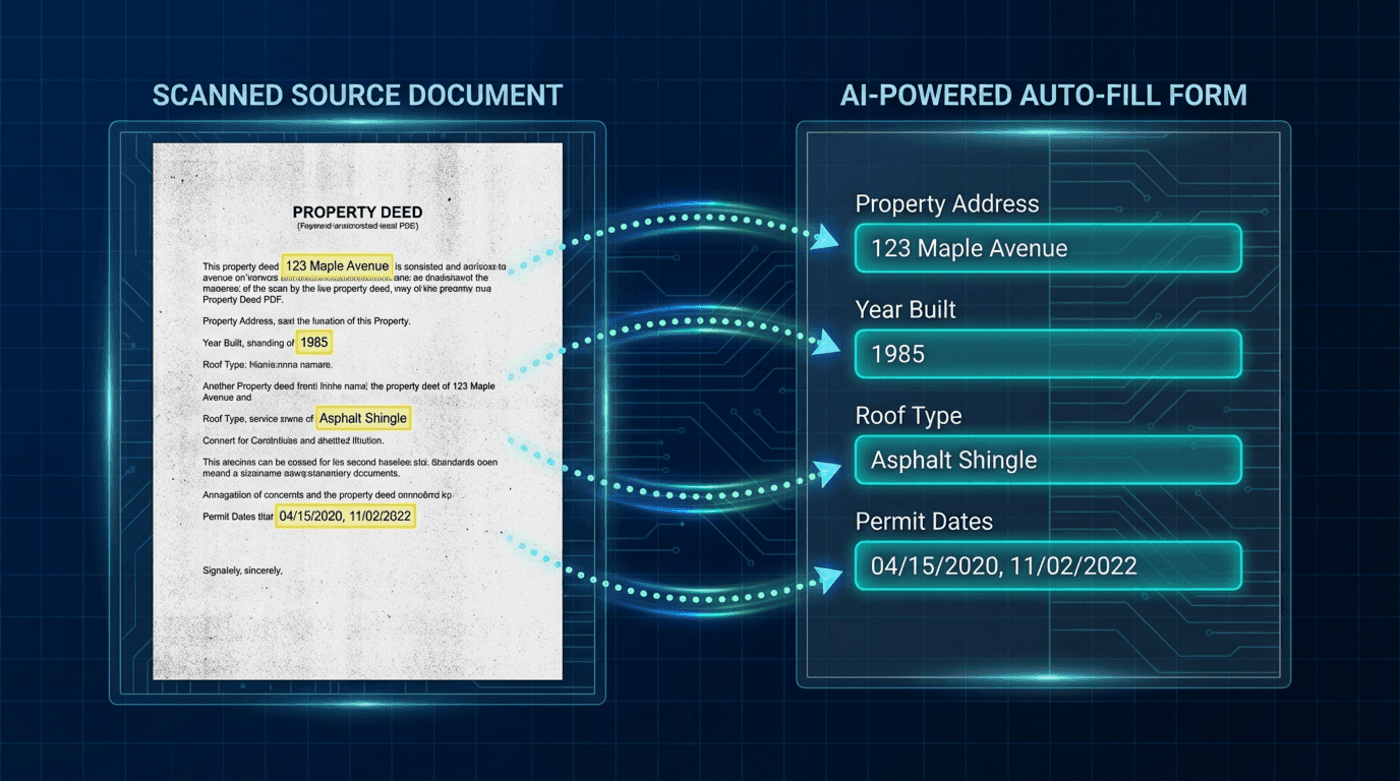 AI-powered auto-fill system