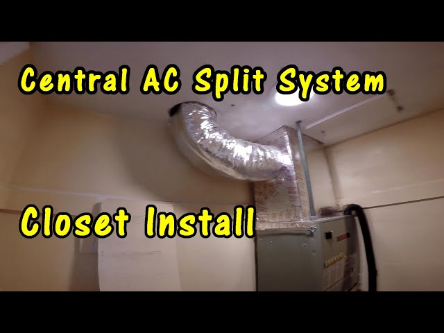 Air handler - Trane, hallway closet