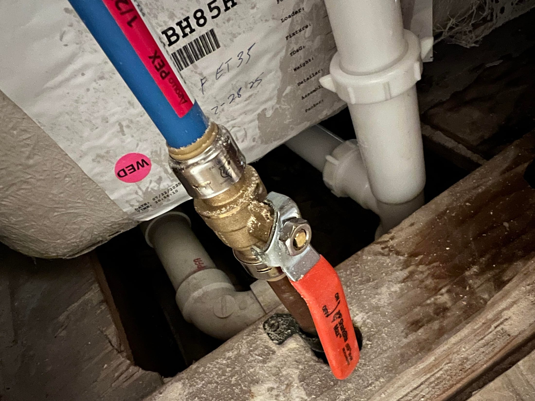 Supply line routing - complete view of copper distribution