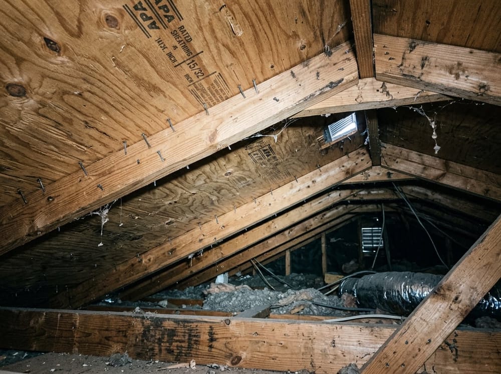 Wind Mitigation inspection: Roof Deck Fastening