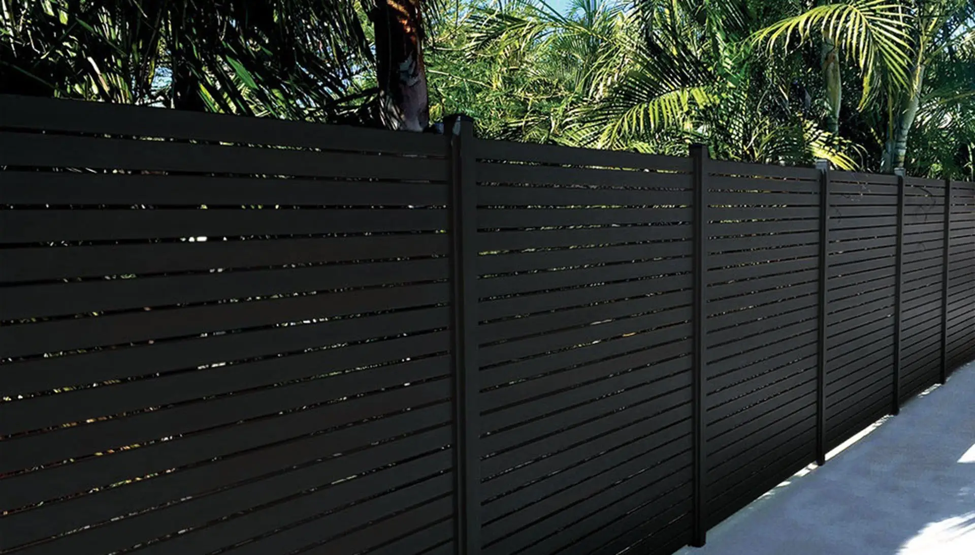 Horizontal Aluminum Fence