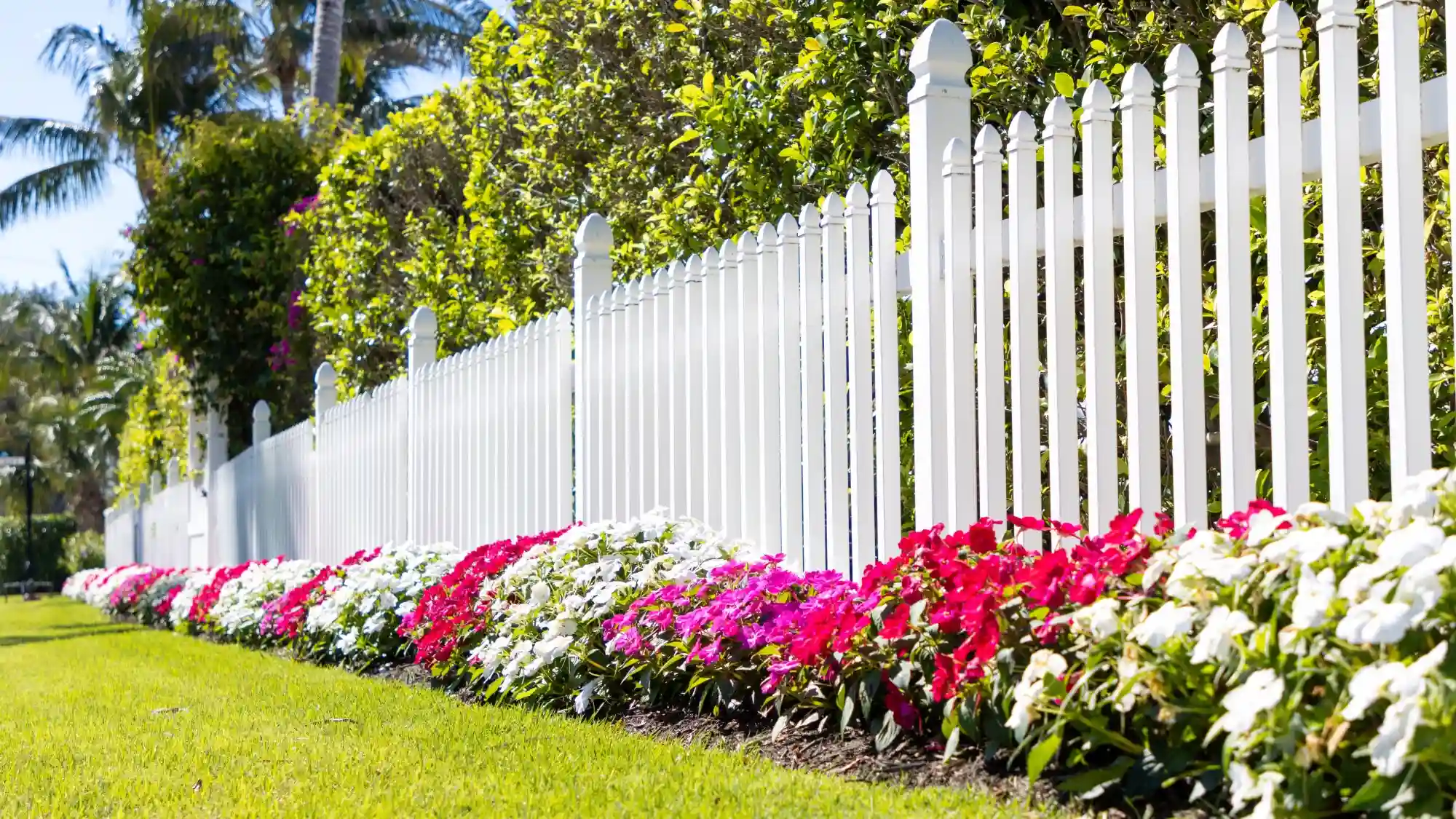 Vinyl Picket Fence