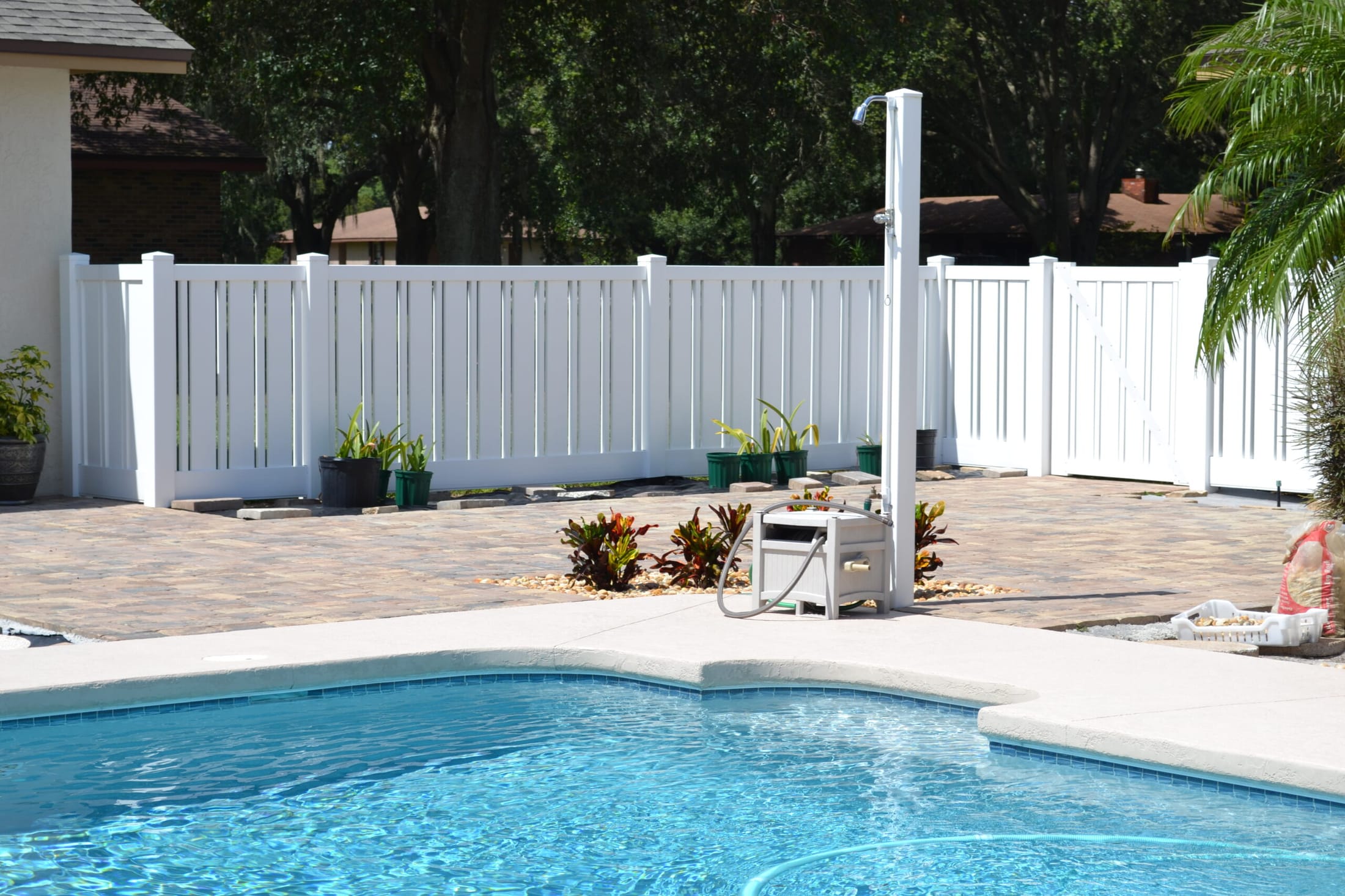 Vinyl Pool Fence